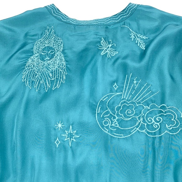 Johnny Was Christy Flowy Tie Front Dress Size XL - Picture 10 of 16